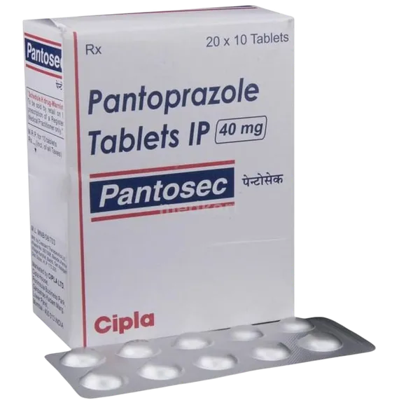 pantosec 40mg tablet 10's